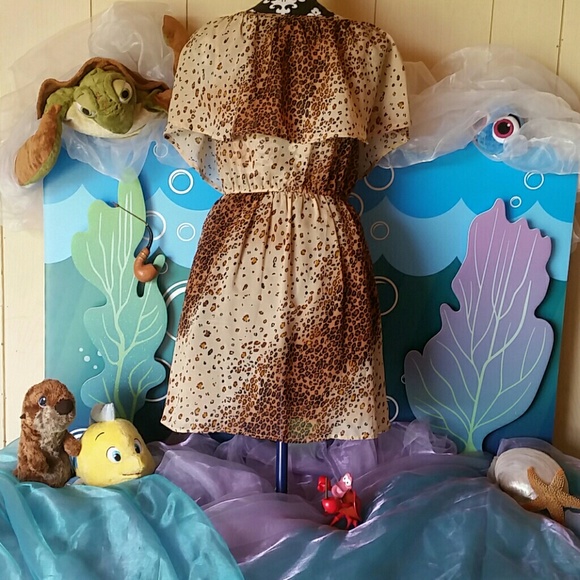 Panther Pattern print summer dress - Picture 2 of 5